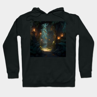 Sparkling Lights in the Forest Hoodie